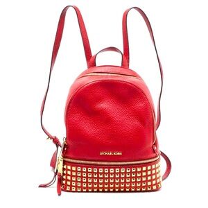 Michael Kors soft leather studded backpack purse ❤️🔥